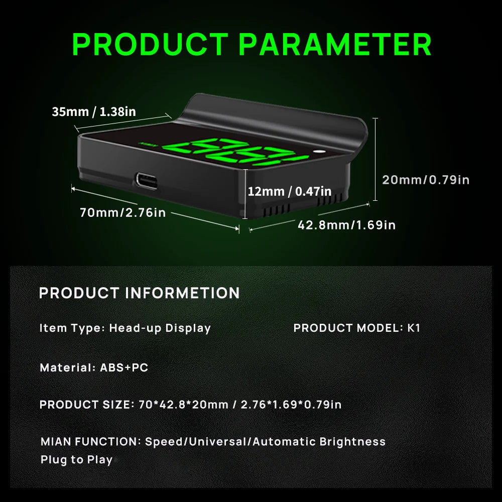 KWHUD Head-up Display