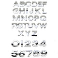 3D Metal Styling Letters